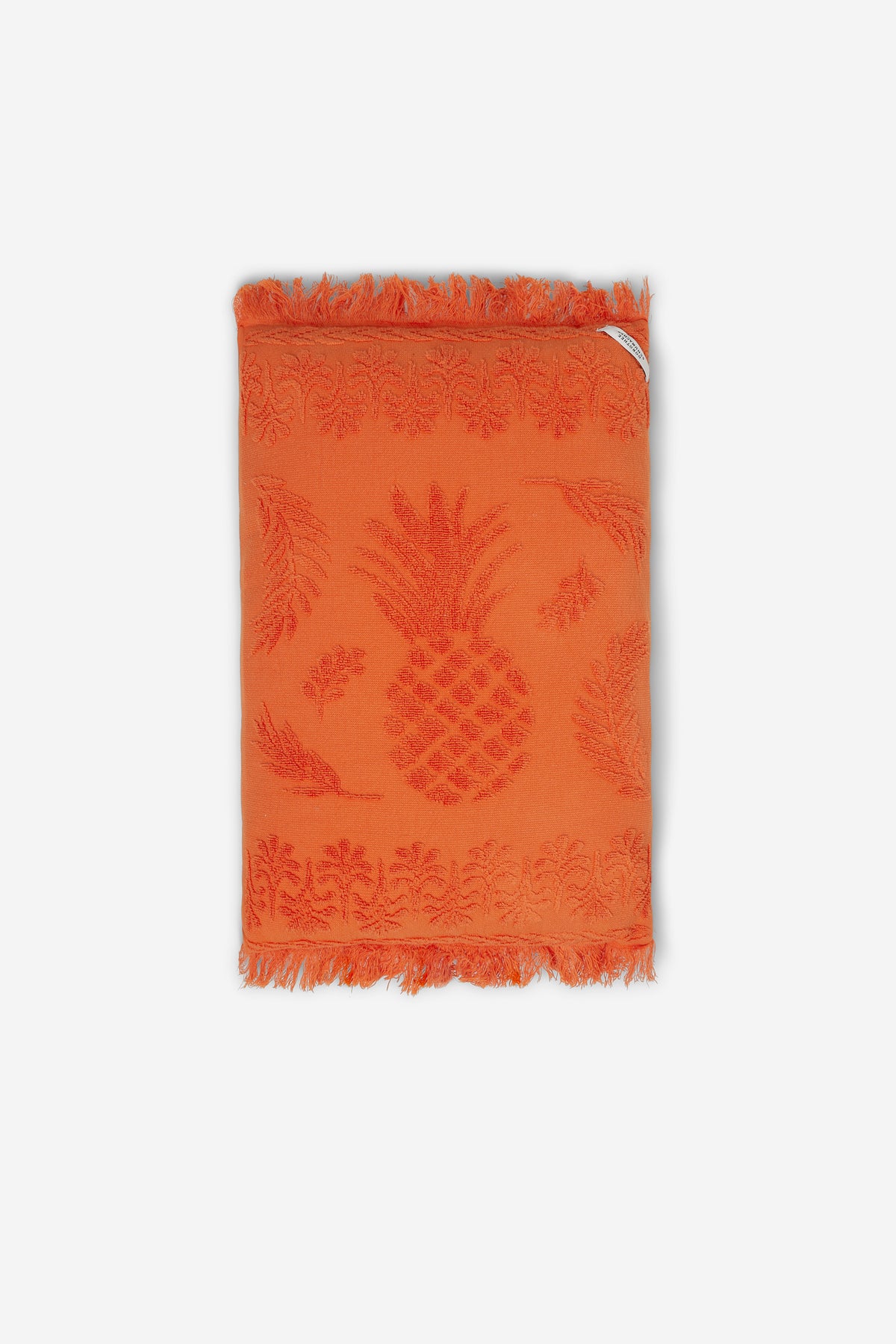 Coussin Cosy Towelling - Orange