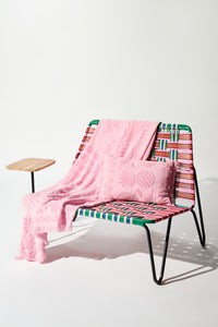 Coussin Cosy Towelling - Pink