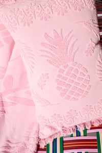Coussin Cosy Towelling - Pink