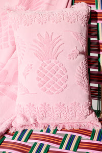 Coussin Cosy Towelling - Pink