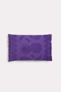 Coussin Cosy Towelling - Purple