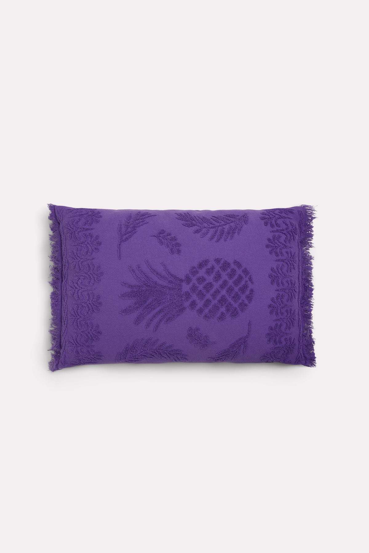 Coussin Cosy Towelling - Purple