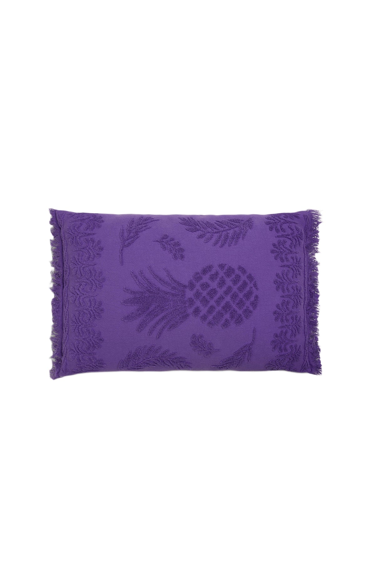 Coussin Cosy Towelling - Purple