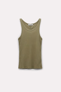 Top Simply Timeless - Dark Shiny Khaki