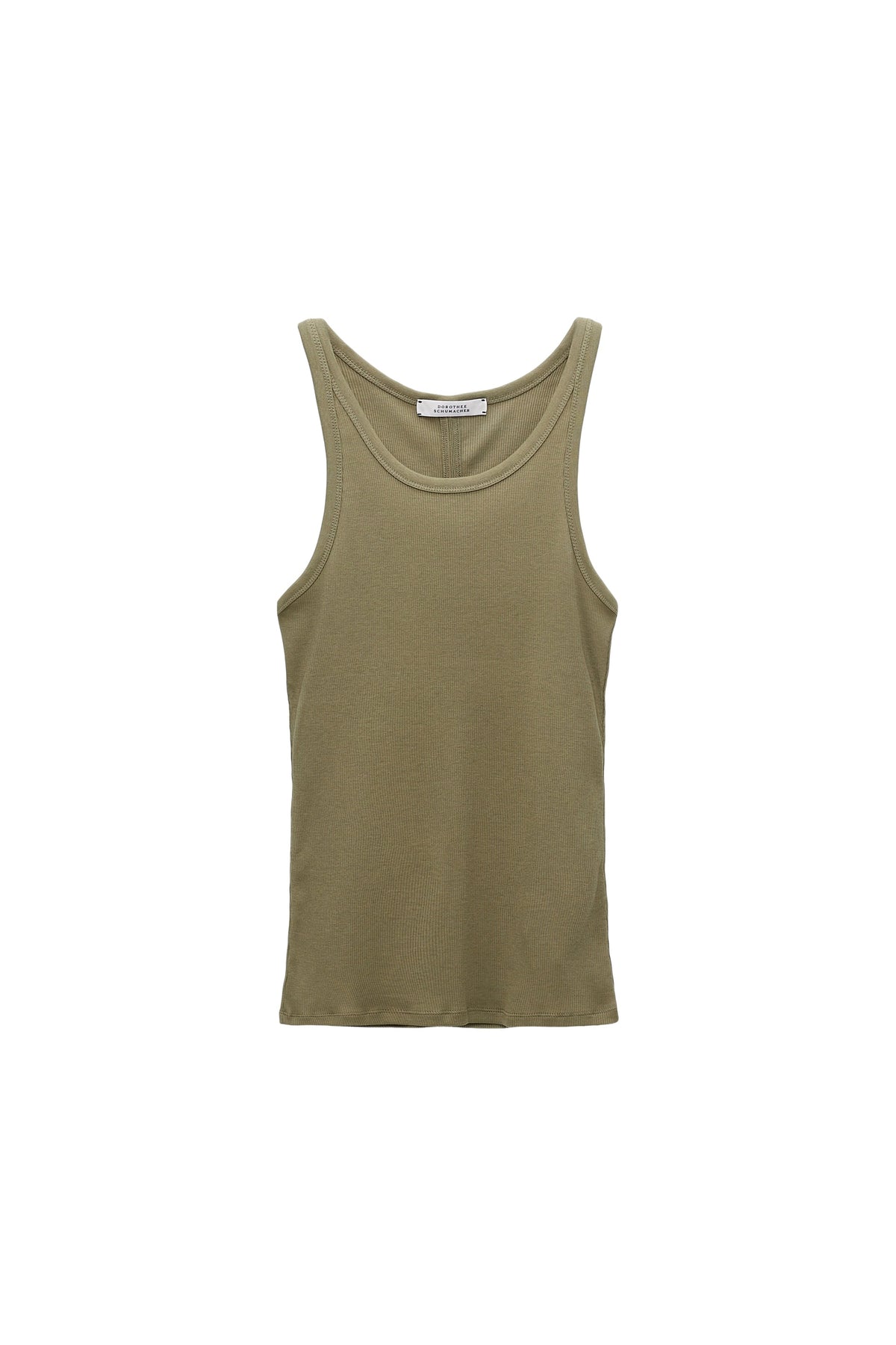 Top Simply Timeless - Dark Shiny Khaki