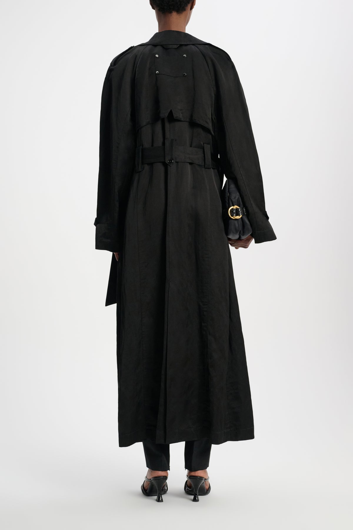 Trenchcoat Slouchy Coolness - Pure Black