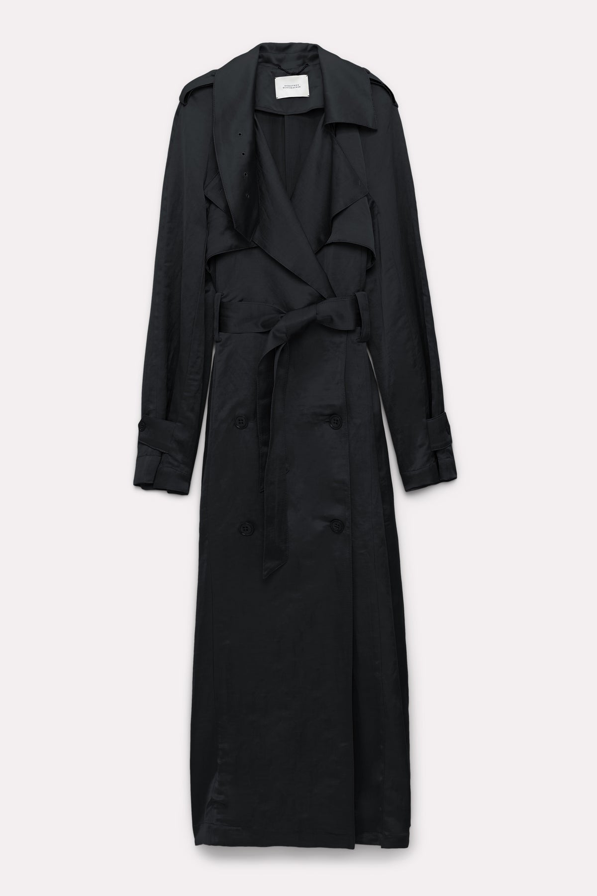 Trenchcoat Slouchy Coolness - Pure Black