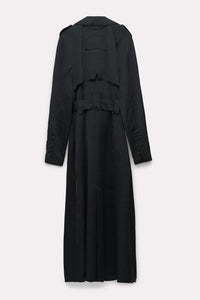 Trenchcoat Slouchy Coolness - Pure Black