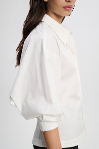 Chemisier Powerful Volumes - Pure White
