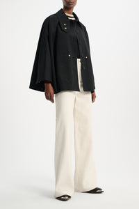 Manteau Luxury Layer - Pure Black