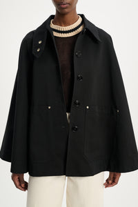 Manteau Luxury Layer - Pure Black