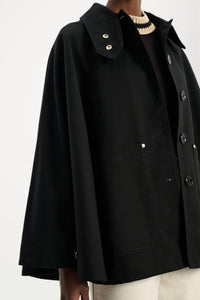 Manteau Luxury Layer - Pure Black
