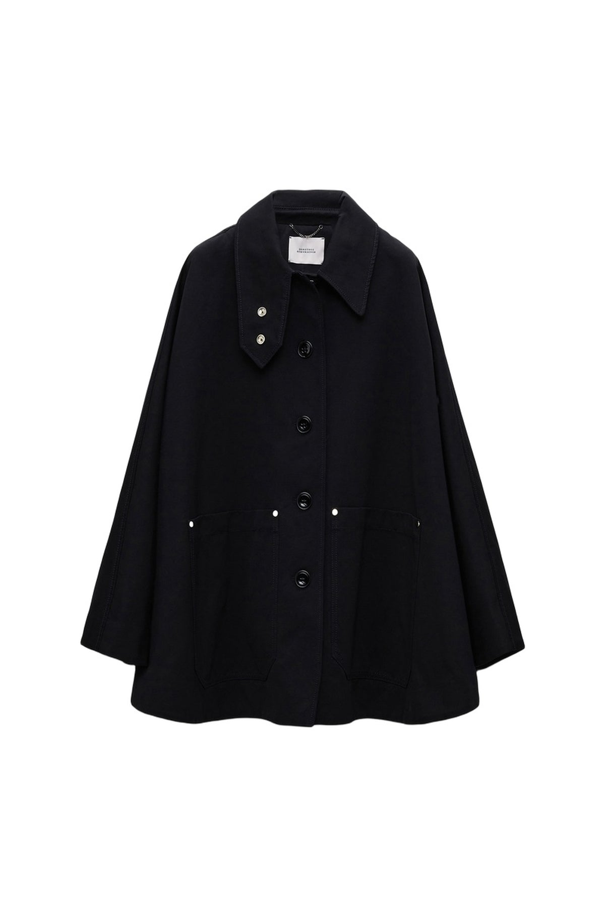 Luxury Layer Coat - Pure Black