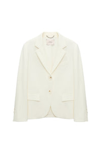 Emotional Essence Jacket - Camellia & White