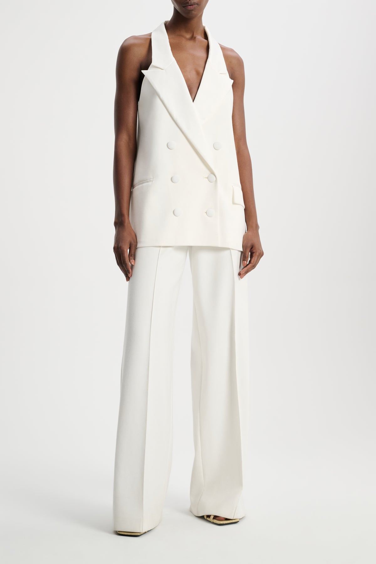Pantalon Emotional Essence - Camellia & White