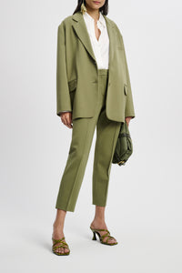 Pantalon Emotional Essence - Dark Shiny Khaki