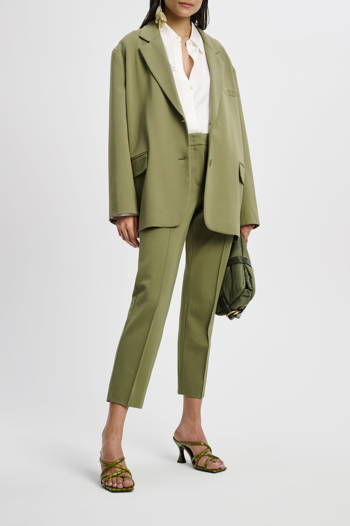 Pantalon Emotional Essence - Dark Shiny Khaki