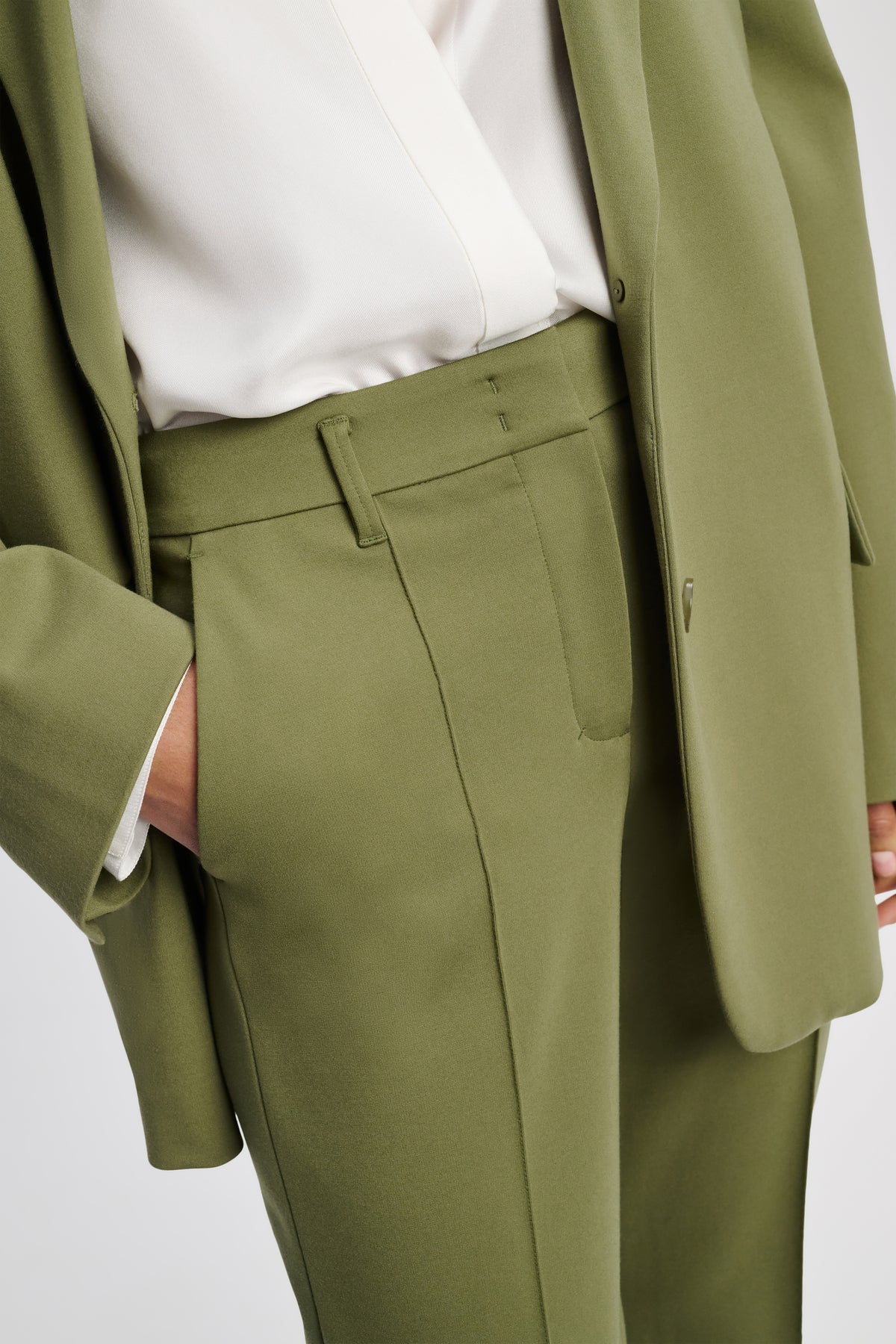 Pantalon Emotional Essence - Dark Shiny Khaki