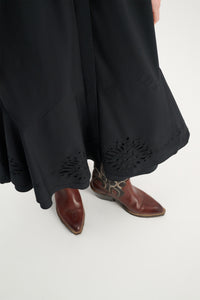 Robe Poplin Power - Pure Black