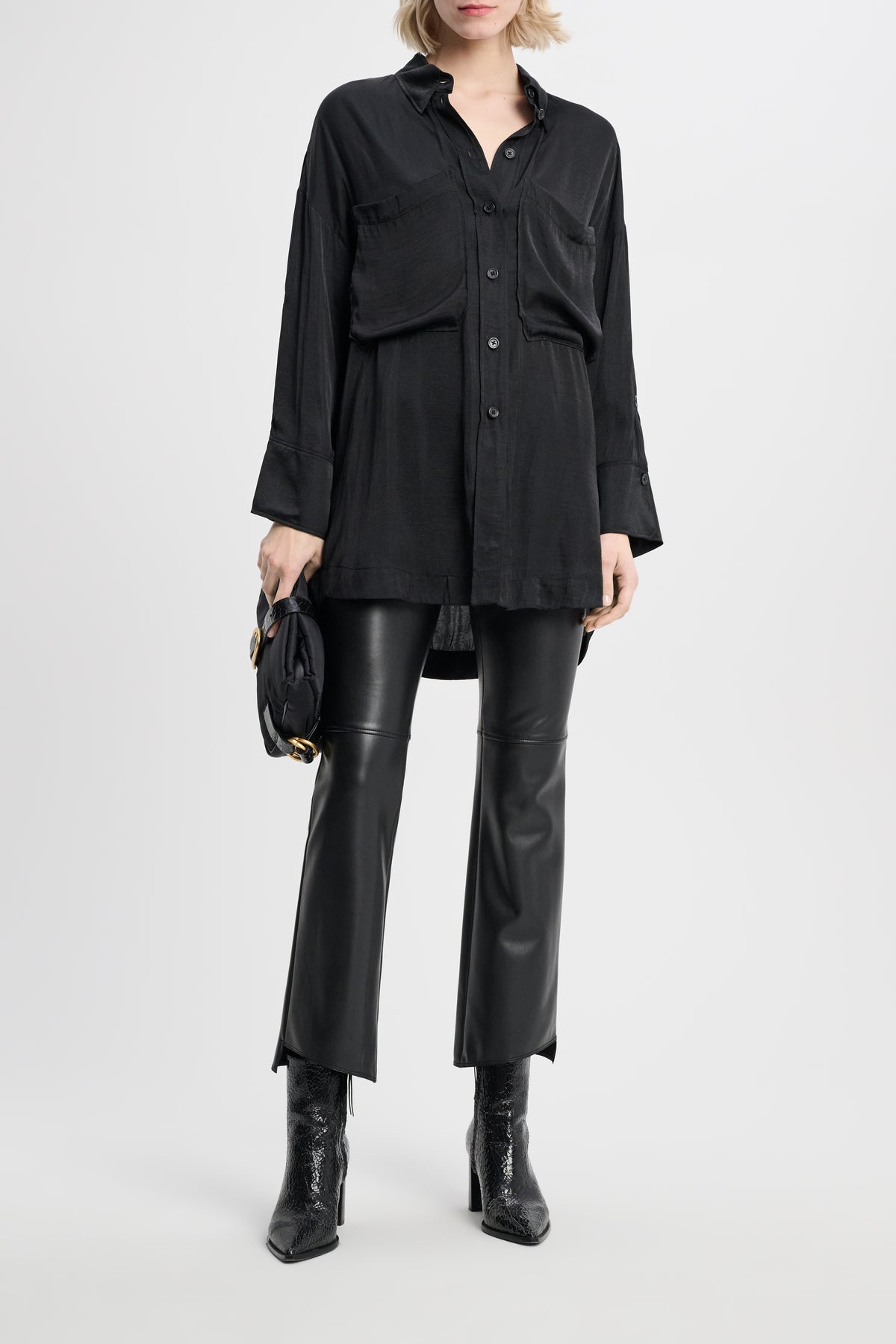 Chemisier Transparent Fantasy - Pure Black