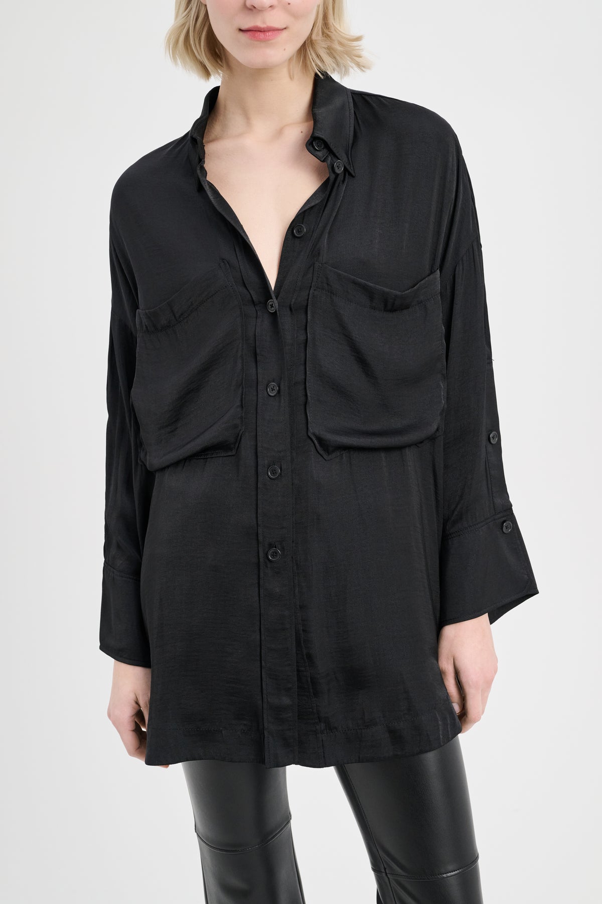 Chemisier Transparent Fantasy - Pure Black