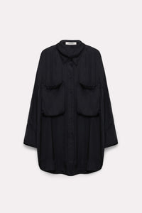 Chemisier Transparent Fantasy - Pure Black