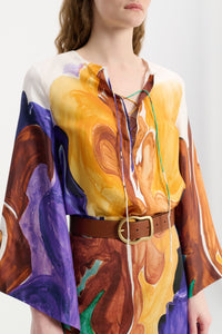 Blouse Rainbow Dreams - Rainbow Flames