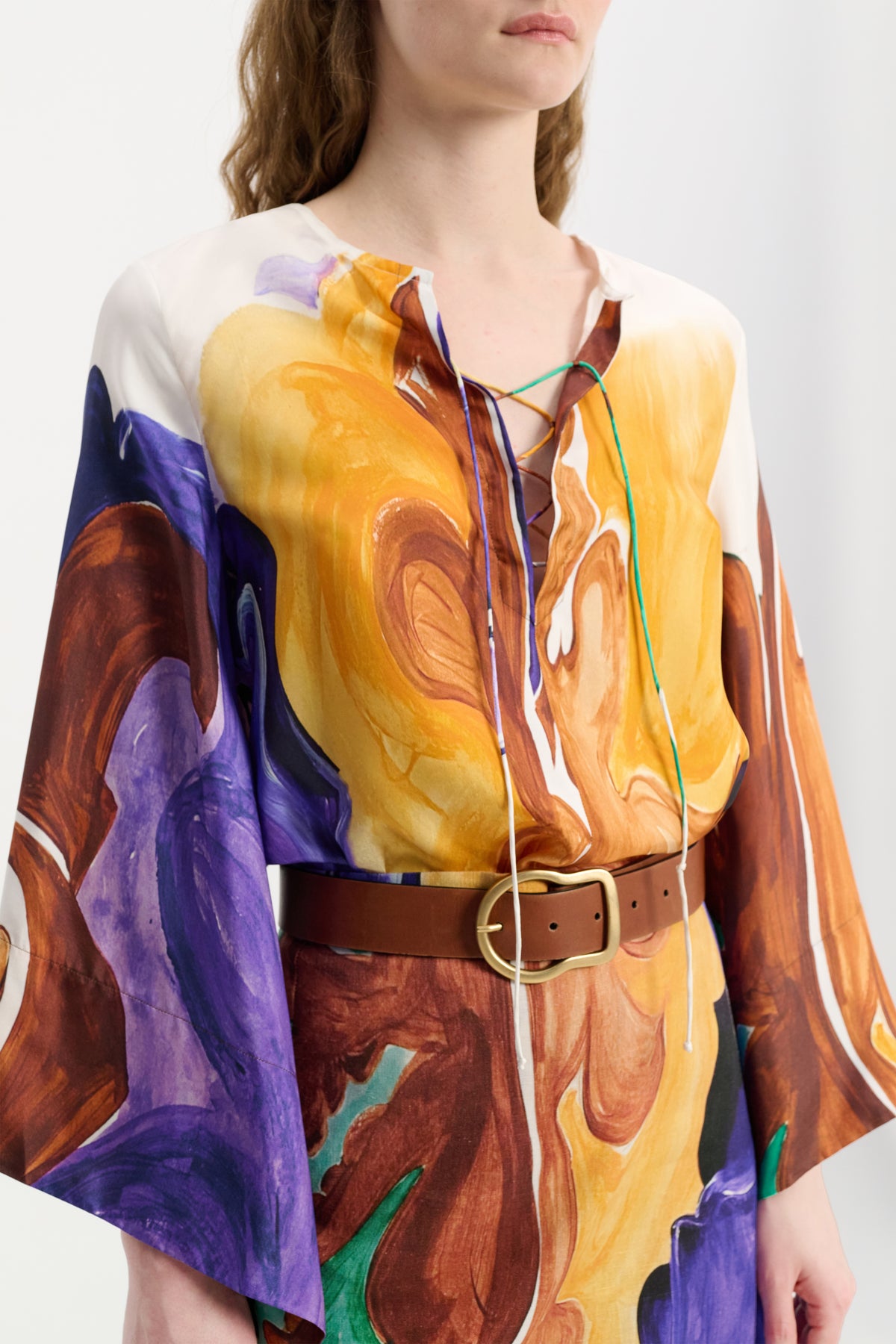 Blouse Rainbow Dreams - Rainbow Flames