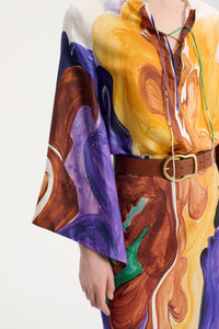 Blouse Rainbow Dreams - Rainbow Flames