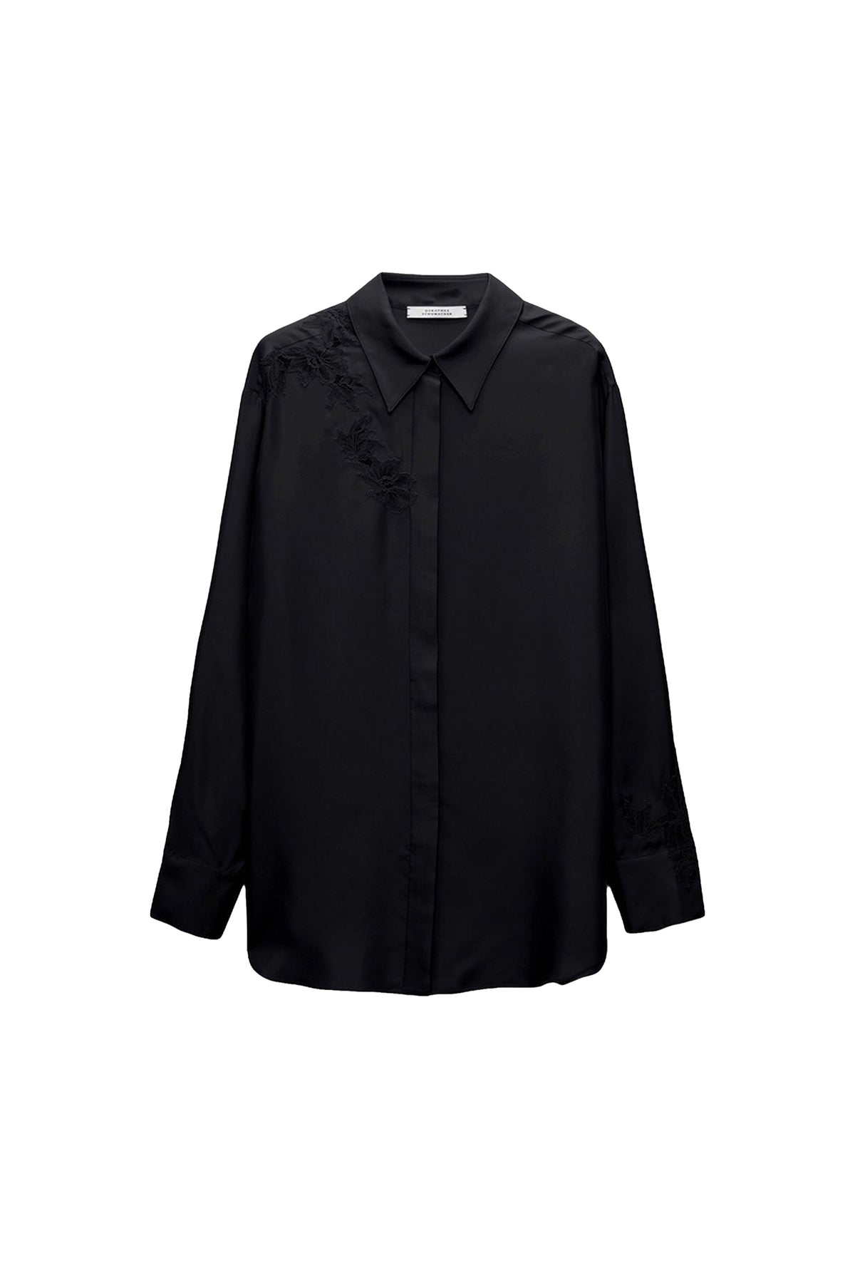 Blouse Sensual Coolness en soie - Pure Black