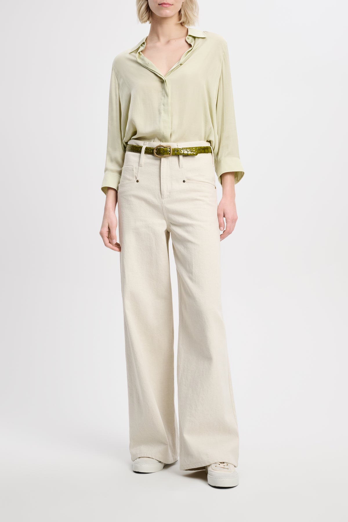 Ceinture Exotic Shine - Shimmering Green