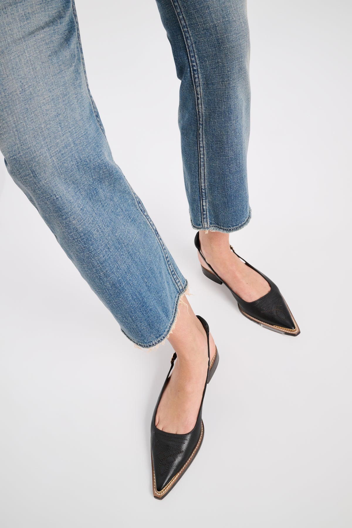 Ballerines Western Shine - Pure Black