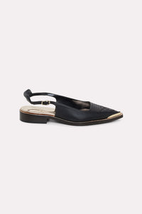 Ballerines Western Shine - Pure Black