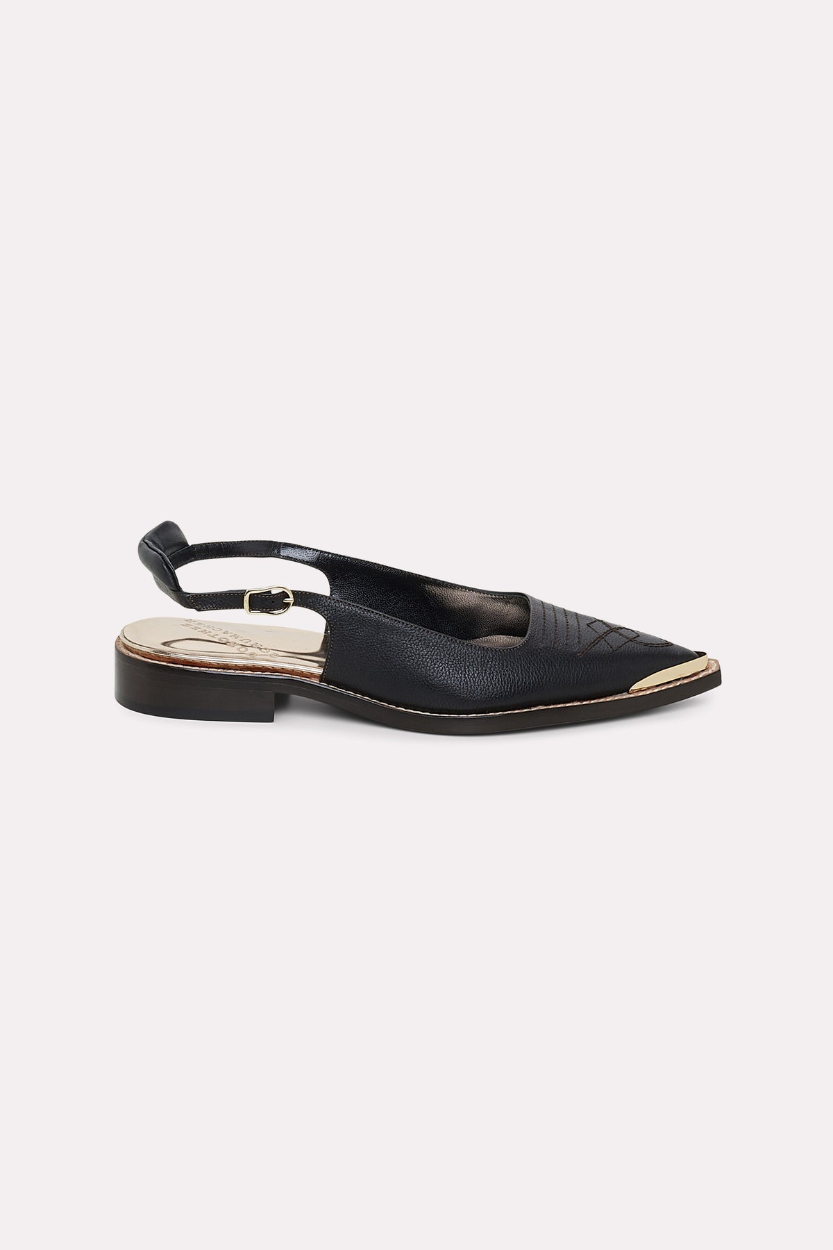 Ballerines Western Shine - Pure Black