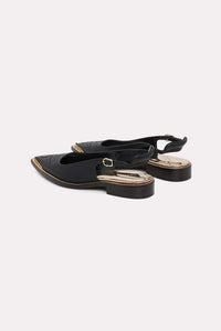 Ballerines Western Shine - Pure Black
