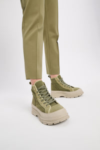 Baskets montantes Summer Sportiness - Structured Green