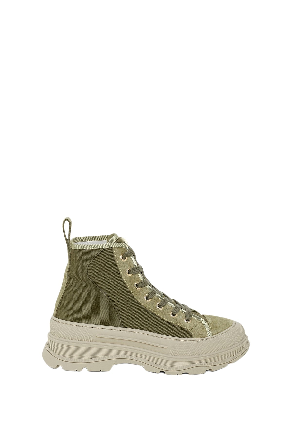 Baskets montantes Summer Sportiness - Structured Green