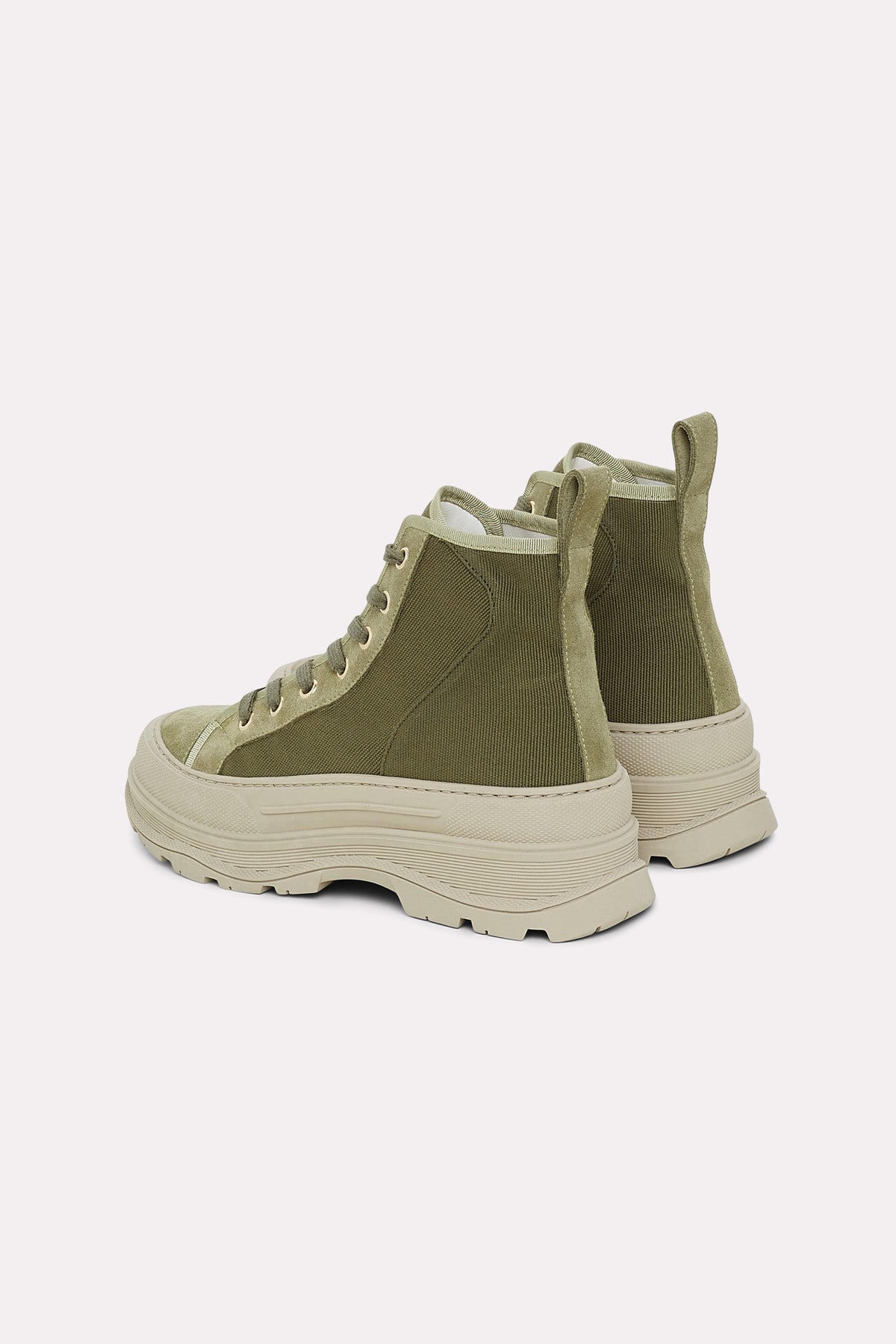 Baskets montantes Summer Sportiness - Structured Green