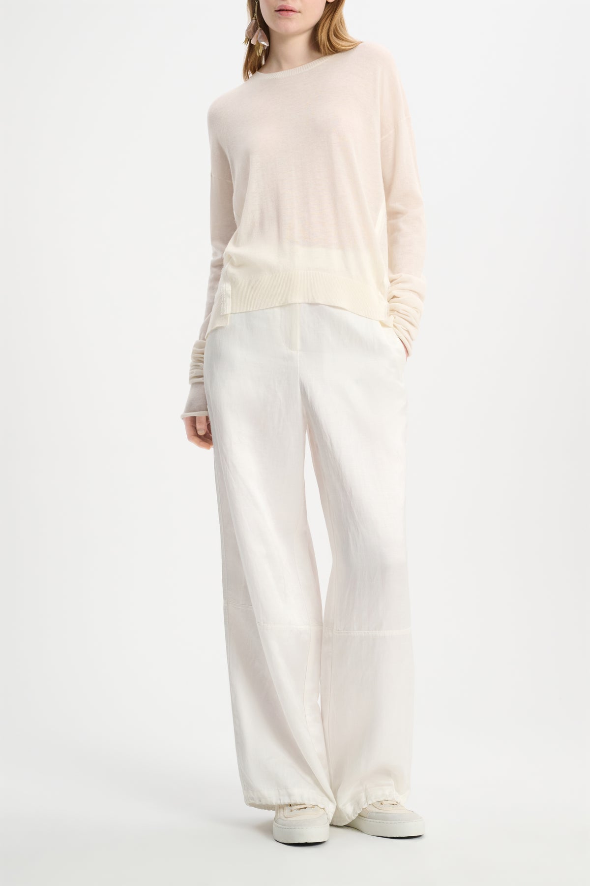 Baskets en toile Summer Sportiness - Cream