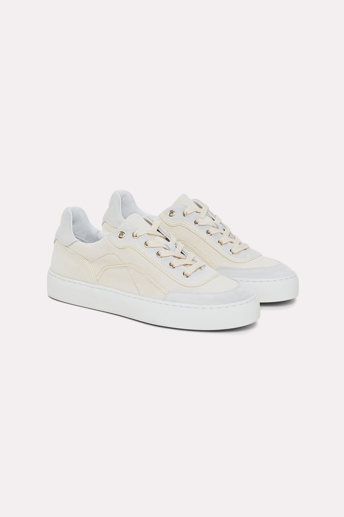 Baskets en toile Summer Sportiness - Cream