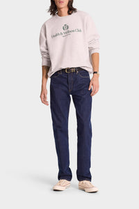 Sweatshirt H&W Crest avec écusson imprimé - Heather Gray
