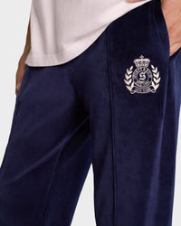 Pantalon de survêtement NY Crest en velours - Navy