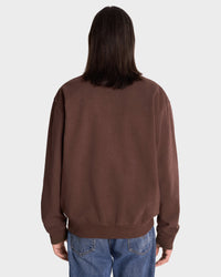 Sweatshirt Riding Club imprimé - Chocolate