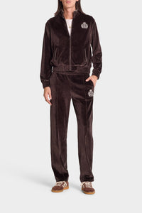 Pantalon NY Crest en velours - Chocolate