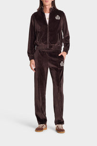 Pantalon NY Crest en velours - Chocolate