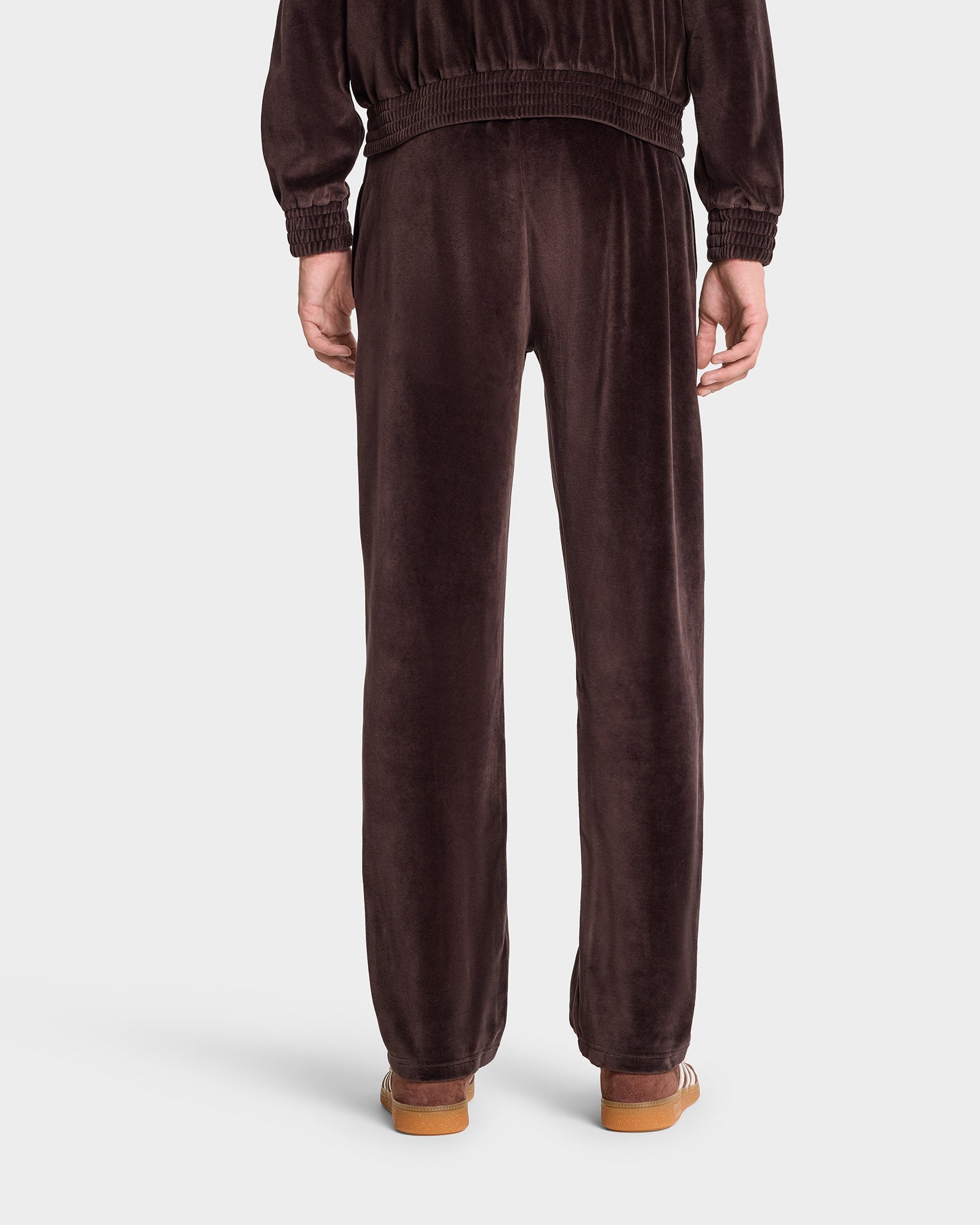 Pantalon NY Crest en velours - Chocolate