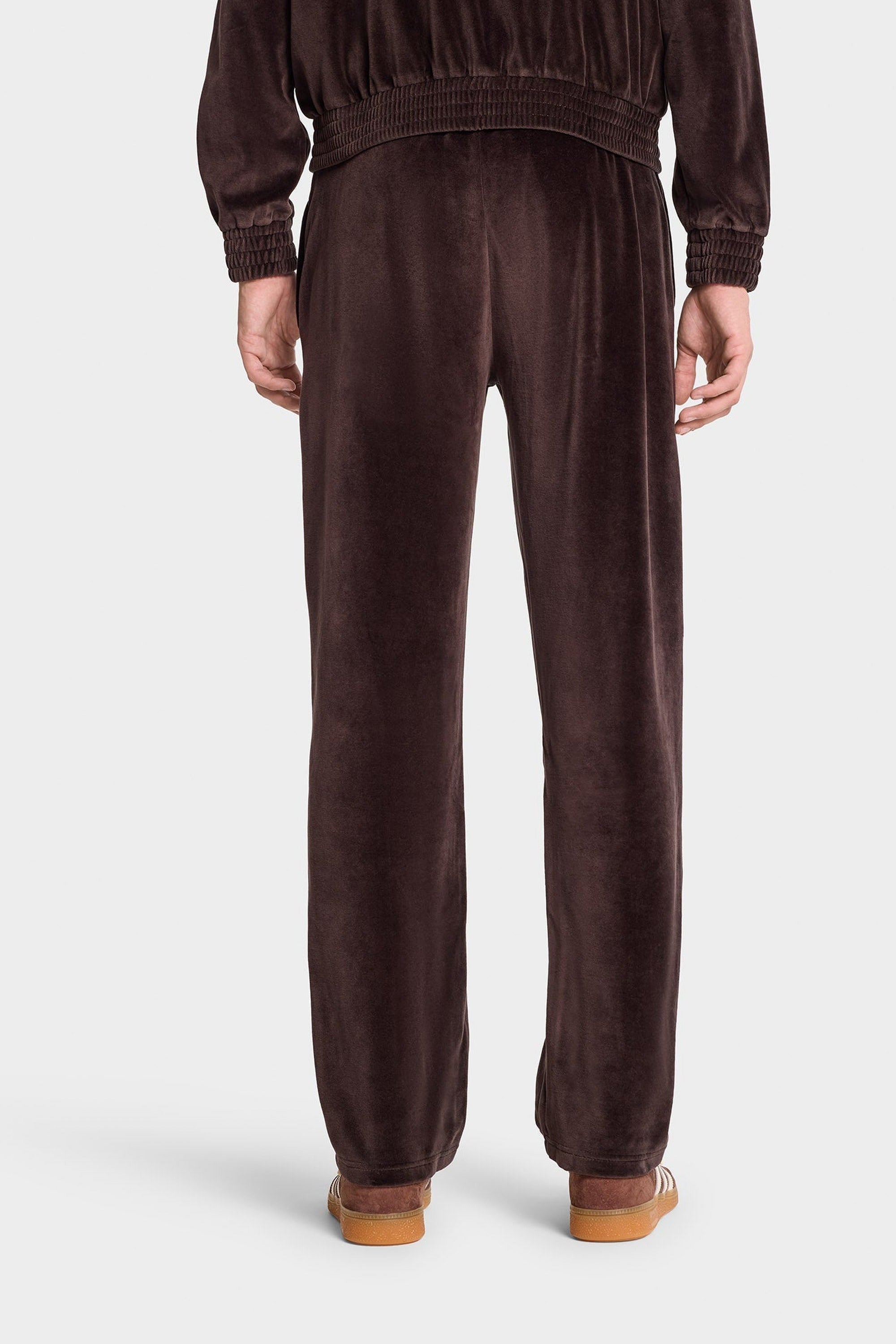Pantalon NY Crest en velours - Chocolate