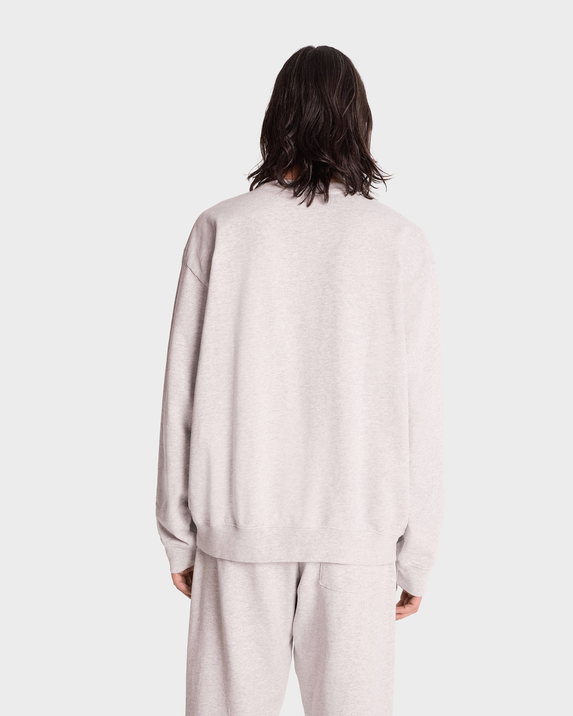 Sweatshirt NY Health Club imprimé - Heather Gray