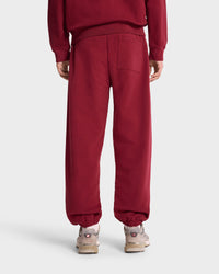Pantalon de survêtement Vendome à broderie - Merlot