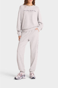 Sweatshirt NY Health Club imprimé - Heather Gray